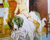 1907 PETER PAN Nanna Alice B. WOODWARD Print