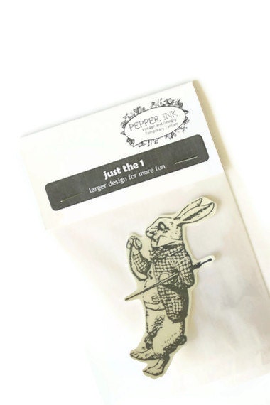 alice in wonderland rabbit temporary tattoo