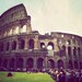 Rome photography, 8x10 travel photo, fine art photograph, Colosseum, Italy print, vintage colors, retro, archaeology, architecture, wall art