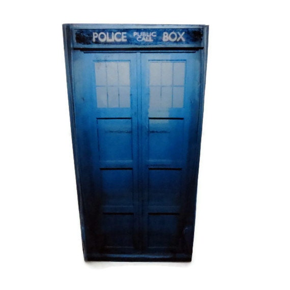 Doctor Who TARDIS Candle Holder, Geeky Home Decor