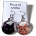 Personalized Pet Earrings, Custom Photo Dog Cat Jewelry, Nickel Free