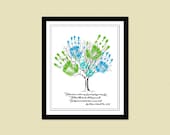 Mother's Day / Father's Day Poster - CHILD'S HANDPRINT TREE Printable Il_170x135