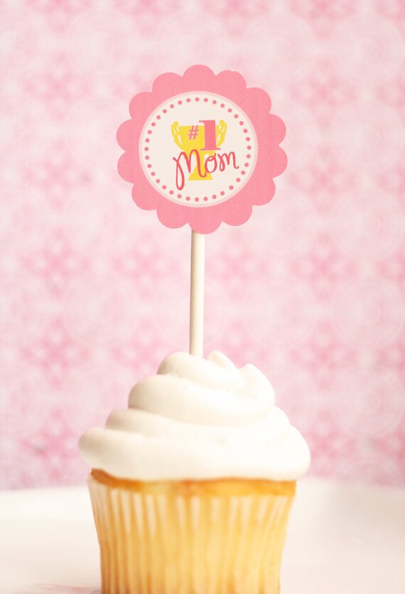 Cupcake Toppers - MOTHER'S DAY Printable Il_570xn