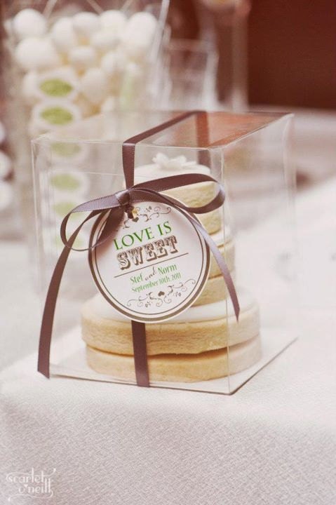 Wedding Favor Label / Tag - LOVE IS SWEET Printable Il_570xn