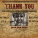 Thank You Card / Photo Card - LITTLE OUTLAW (BOY)