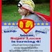 Photo Birthday Invitation - SUPERHERO