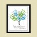 Mother's Day / Father's Day Poster - CHILD'S HANDPRINT TREE Printable