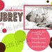 Photo Birth Announcement - BOUNCE Printable