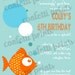 Printable Birthday Invitation - BUBBLE BREATH