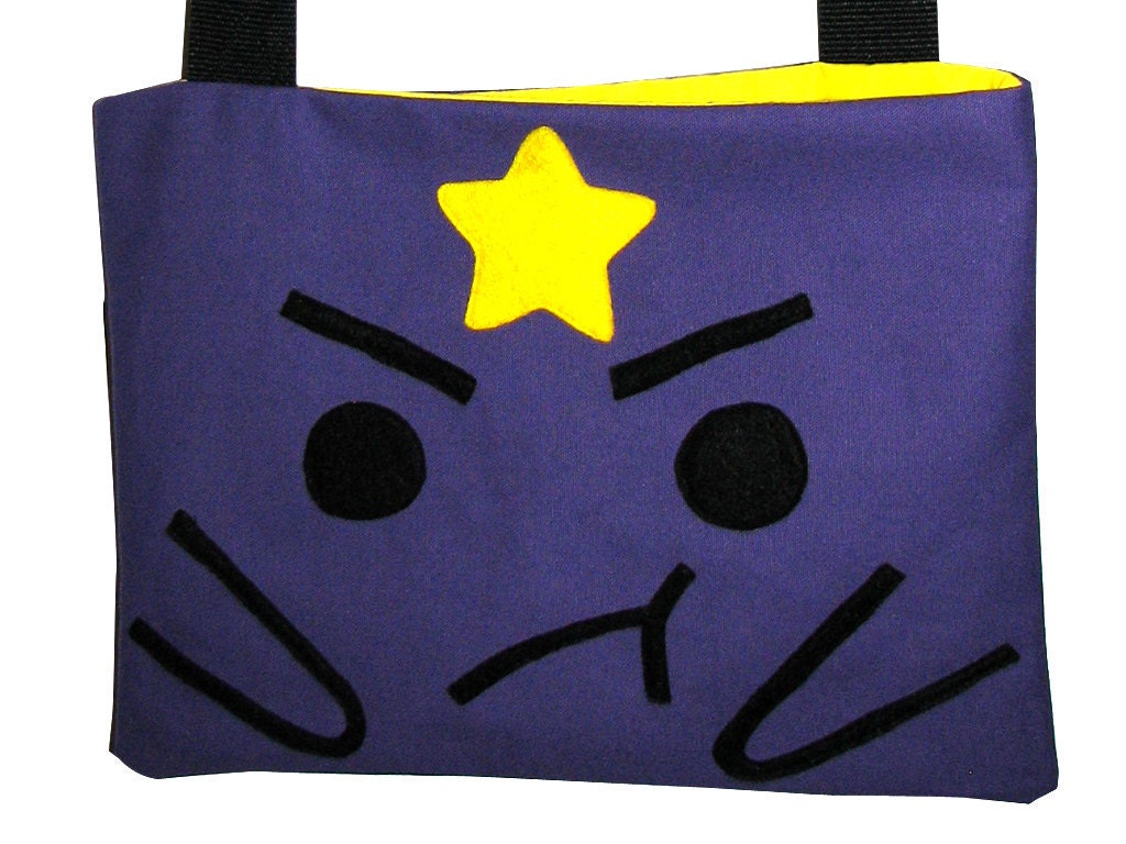 Lumpy Space Princess Adventure Time Inspired LSP Tote Bag / Purse