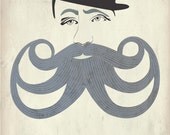 Beard of the Ages -Art Print Poster 11" x 17"