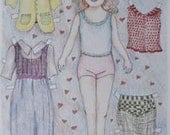 Cheryl Anne Paper Doll Set