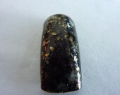 Forgot to Call - Gold flaky nail polish (full-sized)