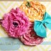 Baby Girl Headband..Toddler Headband..Infant headband..Polka-Dot Frenzy Sparkle Headband..Children..Photography Prop