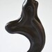 Porcelain Velociraptor Claw Flask