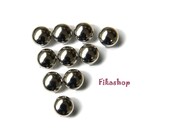 Clearance Sale: 16mm 100pcs Silver round studs / HIGH Quality - Fikashop