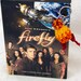 Jayne Cobb's Hat Keychain from Firefly / Serenity, Yellow Orange and Red Crochet Beanie