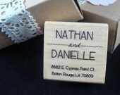 Cartel - Personalized Wooden Stamp