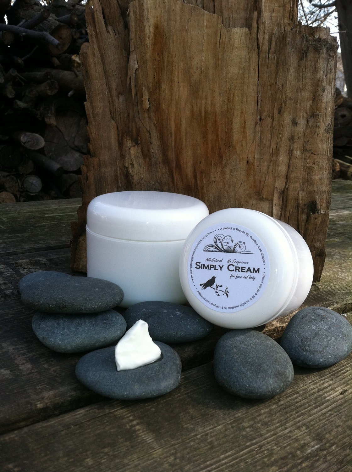 Aloe & Coconut Simply Body Cream 4 ounce size - Vanilla, Sweetgrass, Unscented, Mosquito Repellant