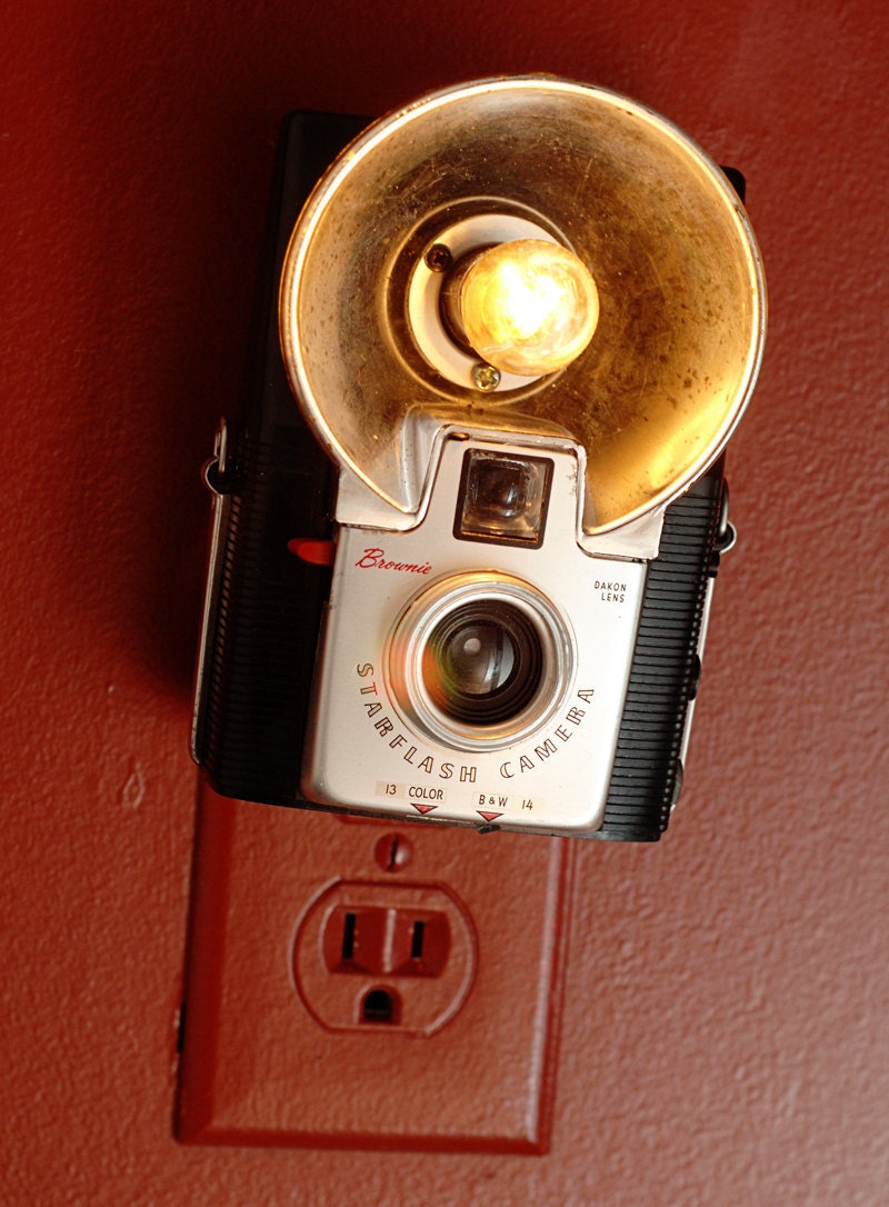 Kodak Brownie Starflash Camera Nightlight