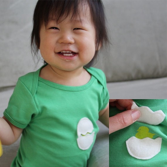Pop Up Tops -  Egg and Chick
