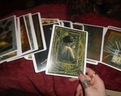 The Silent Tarot- handmade multimedia tarot deck