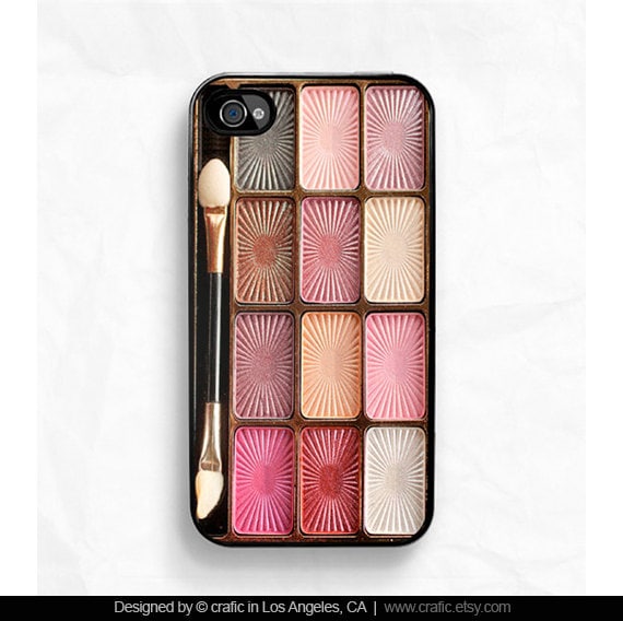 Eyeshadow Makeup Set iPhone Case - iPhone 4 case iPhone 4s case -