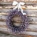 Purple Lilac Wedding Wreath-Spring Wedding-Summer Weddings- Rustic Wedding-Cotttage Chic-CHOOSE Scent & Ribbon Color