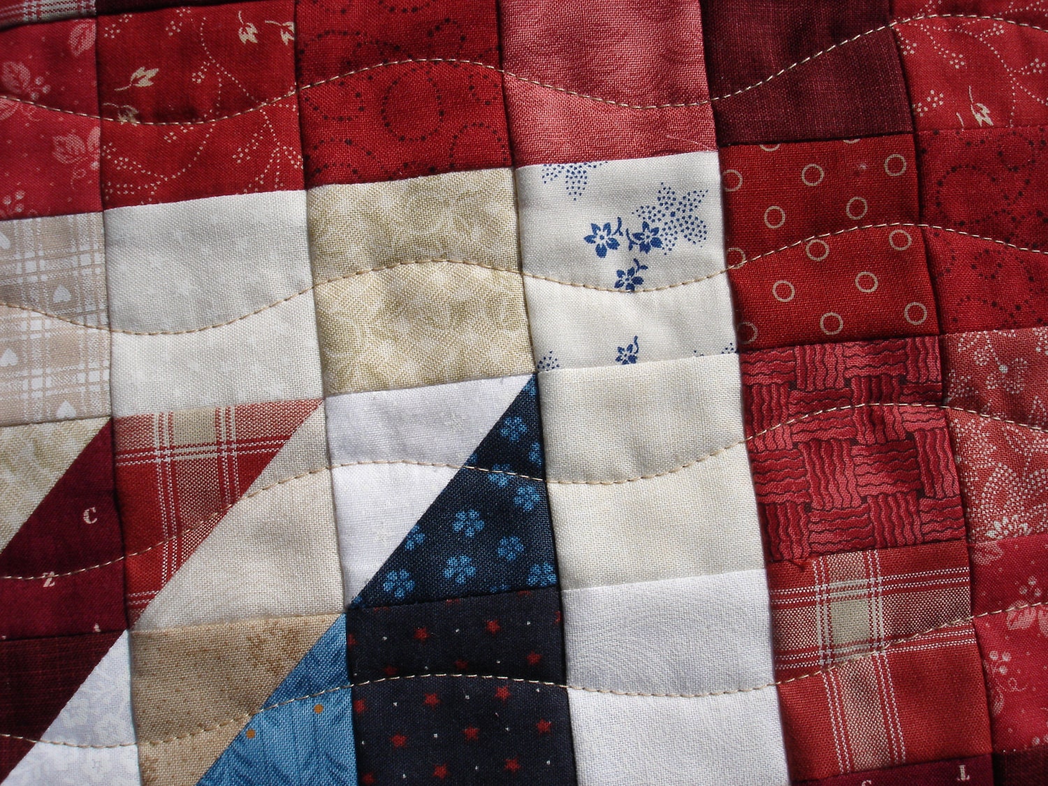 Union Jack Patchwork Quilt