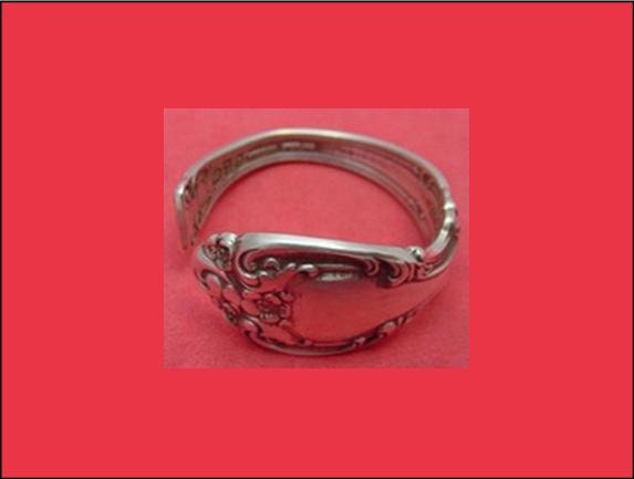 Sterling Silver, Custom-Made NAPKIN RING. Your Choice Of Pattern.