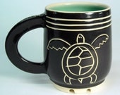 Gorgeous Cup/Mug with Turtle design