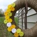 Spring/Summer Jute Yarn Wreath/Everyday/Felt Flowers/Roses/Rosettes
