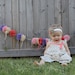 pom pom garland baby photo prop, party decoration,nursery decor, home decor