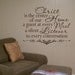 Christ Is the Center Of This Home Vinyl Wall Art