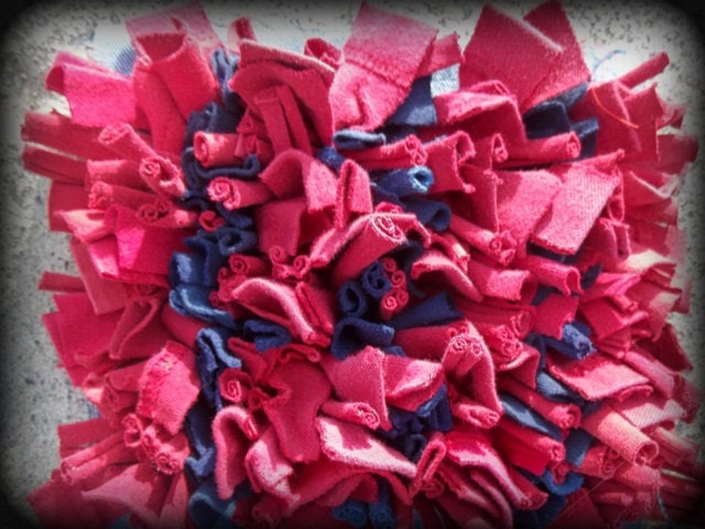 Recycled T-Shirt Shag Rug