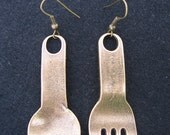 The Fork Ran Away with the Spoon Earrings