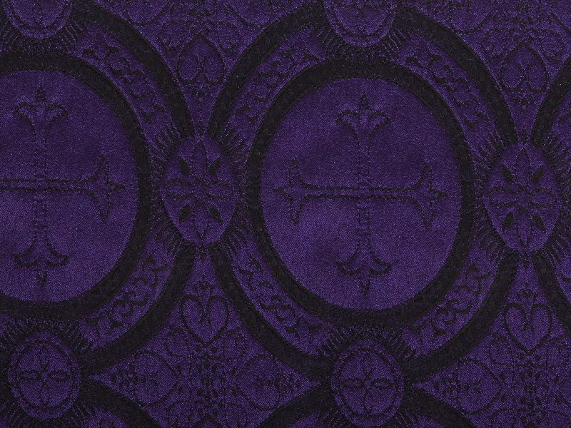 Purple Pattern Fabric