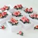 Roses Jewelry Gift Boxes Set Of 30 Pink Peach White Wedding Gift Boxes