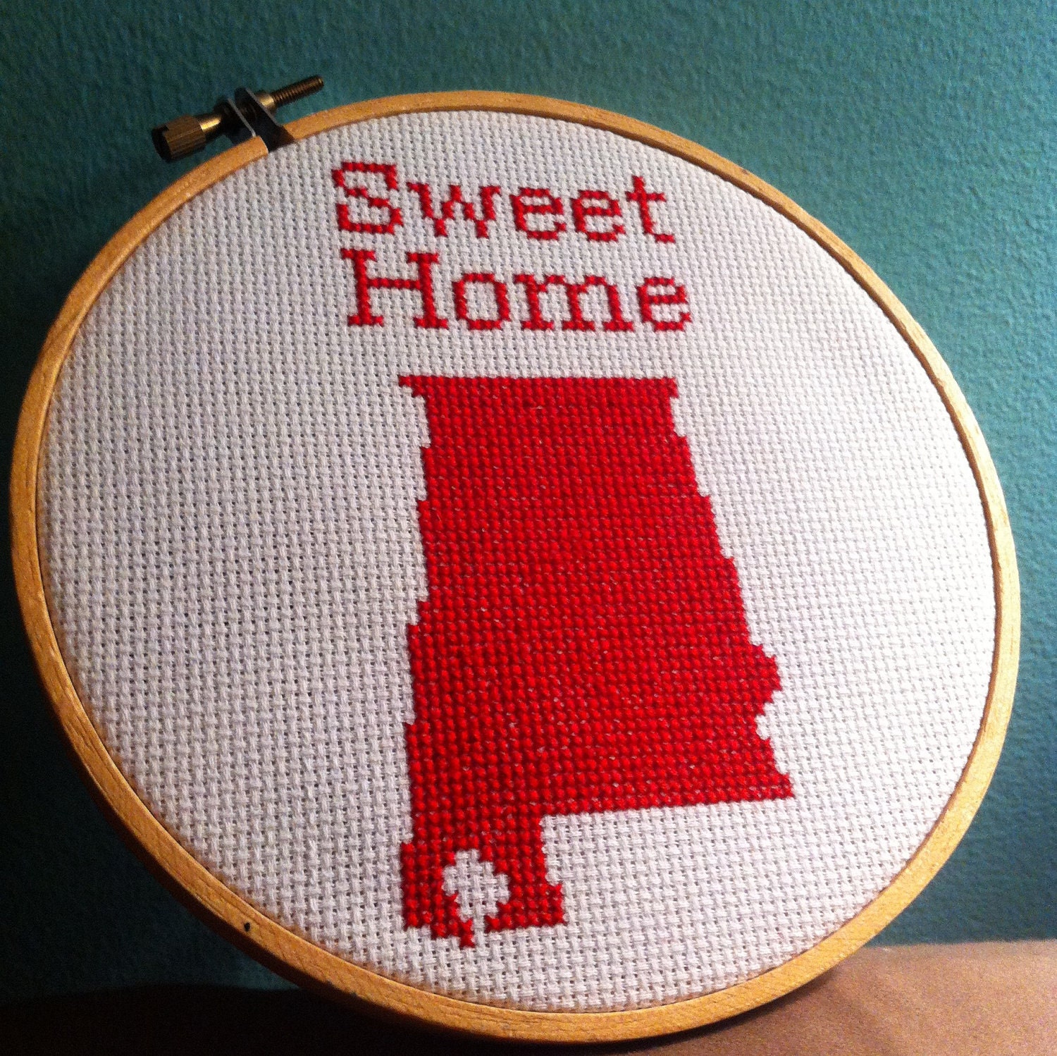 Sweet Home Alabama Cross Stitch Pattern PDF