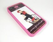 Iphone 4 case - 2 piece bumper case, to use with replaceable images , iPhone 4s cover