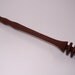 Black walnut honey dipper, aka honey stick, functional or decorative utensil
