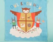 Owl Know How Handkerchief