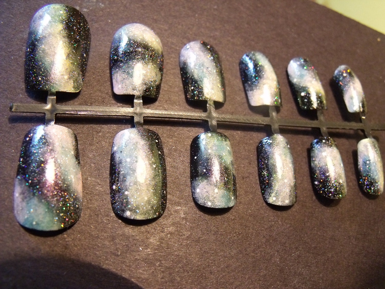 Galaxy Night Sky Nail Set