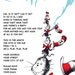 1st Birthday Party- Dr Seuss Birthday Party Invitation-