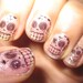 Calavera Clear Nail Decals Mexican Day of the Dead