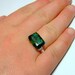 Monet Water Lilies - Australian Jasper Wire Wrapped Ring in Silver - Any Size Made to Order