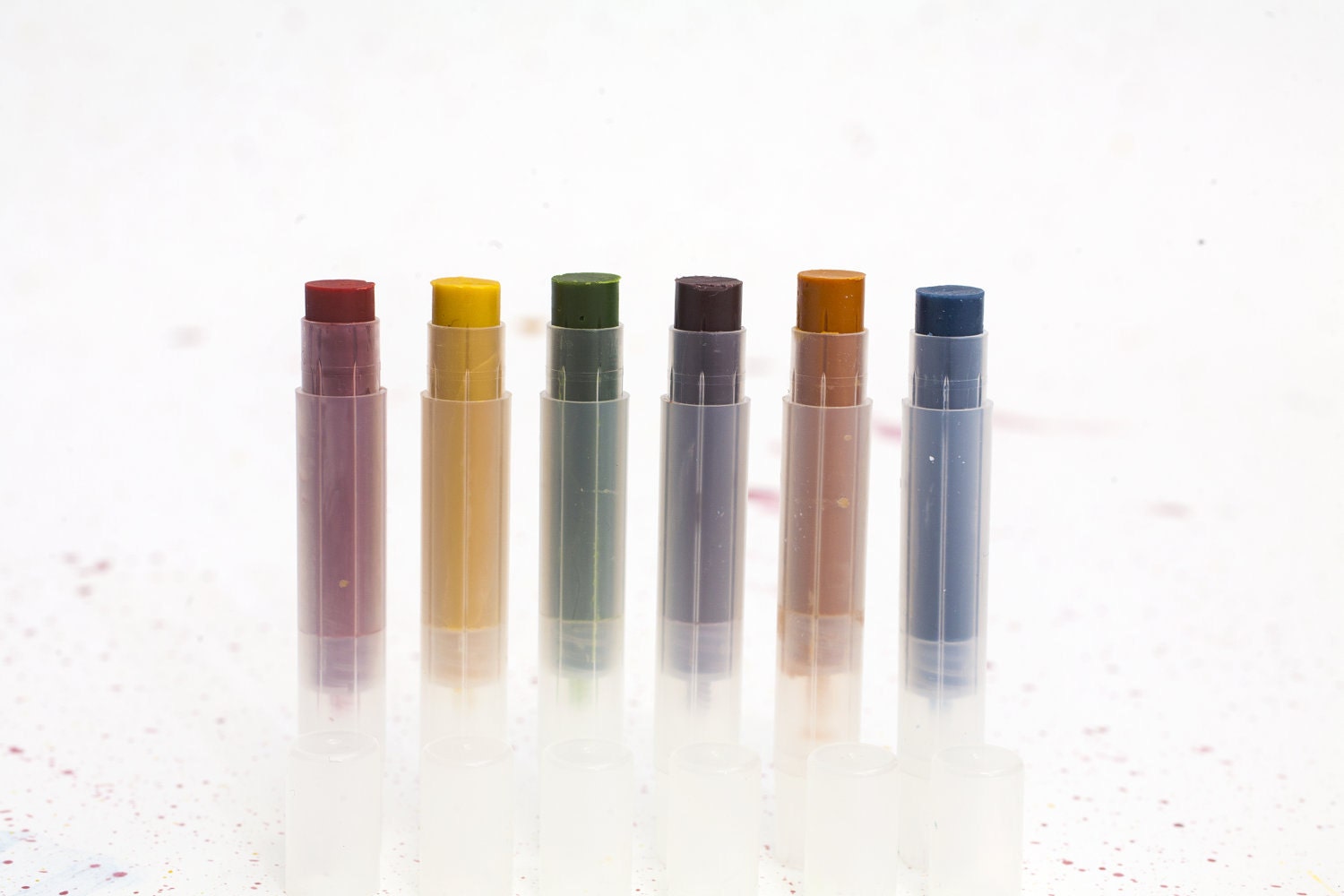 Beeswax and Soy blend Twist-Up crayon tubes
