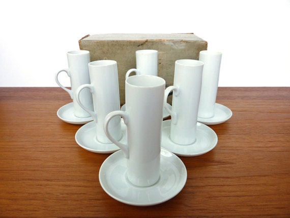 LaGardo Tackett White Demitasse Set