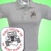 Custom Embroidered  Tee shirt or POLO or tank for jeep lovers  YOUR Wording or Ours