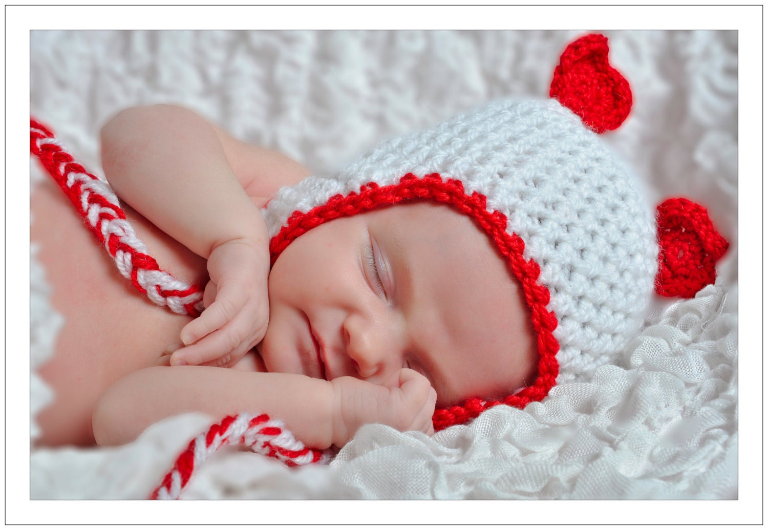 Crochet Love heart Hat 10% on all RTS Items